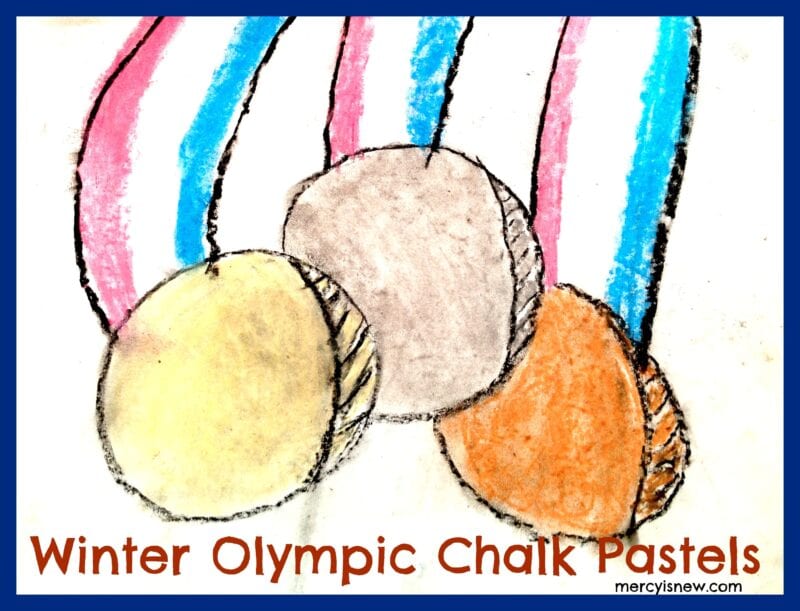 Winter Olympic Chalk Pastel @mercyisnew.com