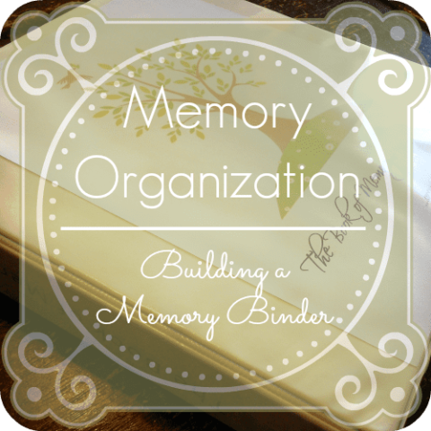 Building a Memory Work Binder @mercyisnew.com
