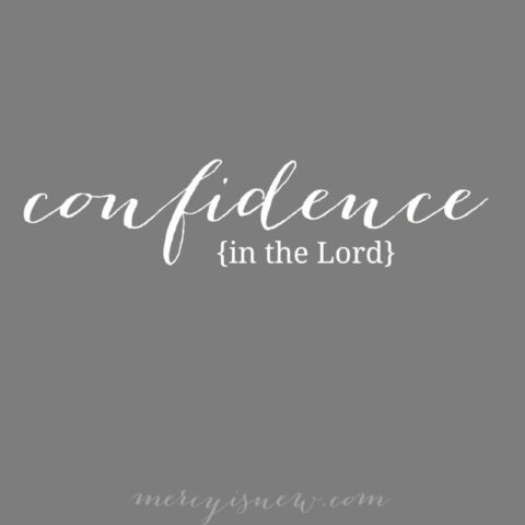 Confidence in the Lord 2