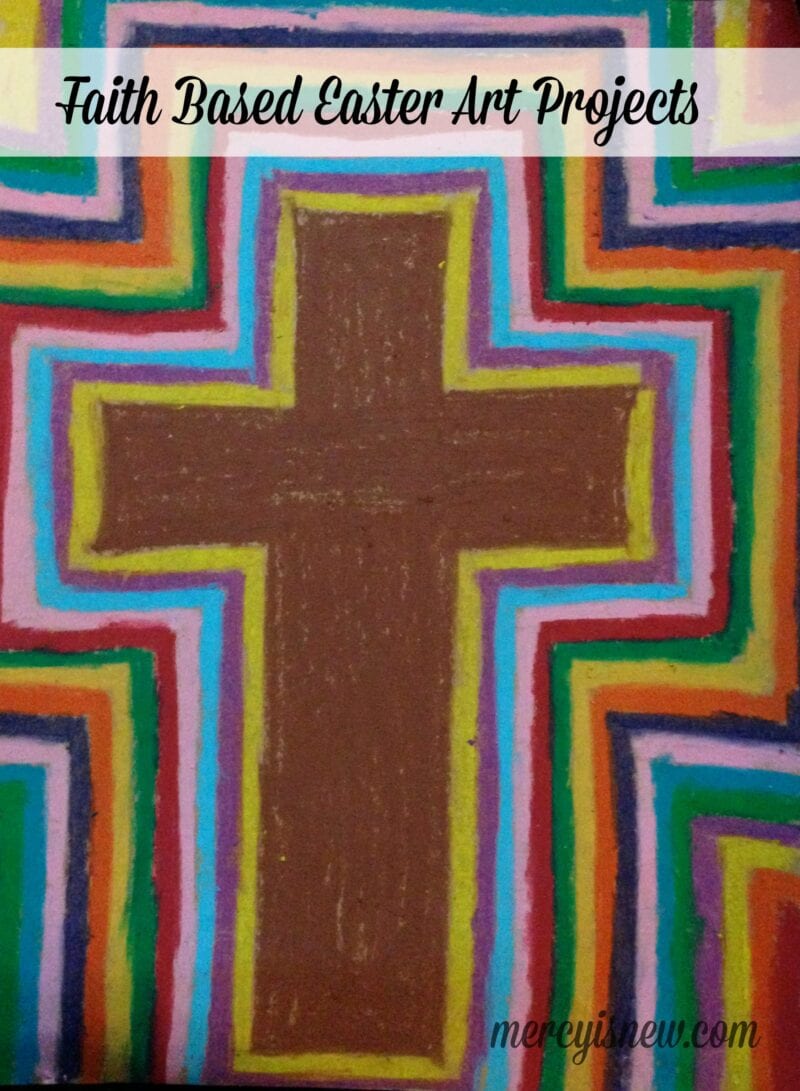 Faith Based Easter Art Projects @mercyisnew.com