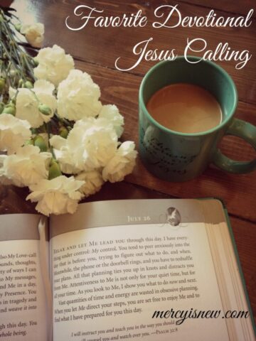 Favorite Devotional Jesus Calling