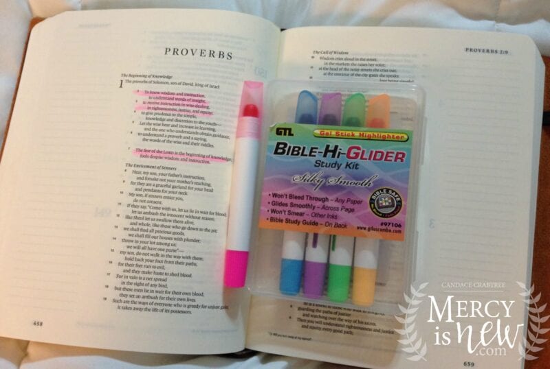 Journaling Bible Favorite Highlighters