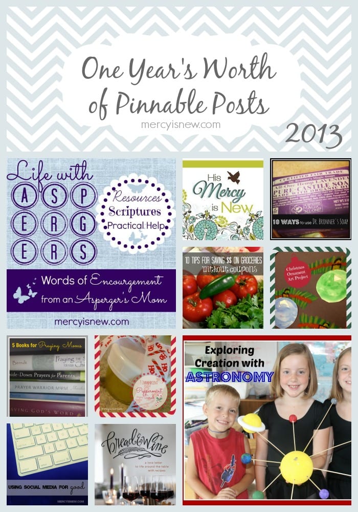 Pinnable Posts from 2013